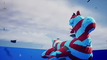 using Houdini and Unreal Engine 5 to render vellum pealing effect simulation