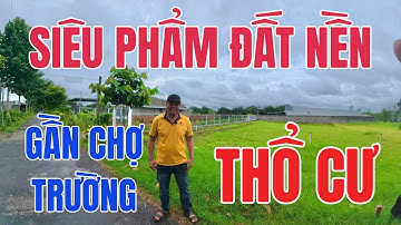 MS 10124 | NỀN THỔ CƯ GIÁ RẺ gần chợ, trường học – MẶT BẰNG SẴN tại Bình Minh, Vĩnh Long