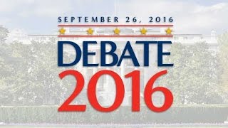 Replay: First Presidential Debate Live Donald Trump vs Hillary Clinton (9/26/16) Replay: First Presidential Debate Live Donald Trump vs Hillary Clinton (9/26/16)
