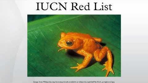 IUCN Red List