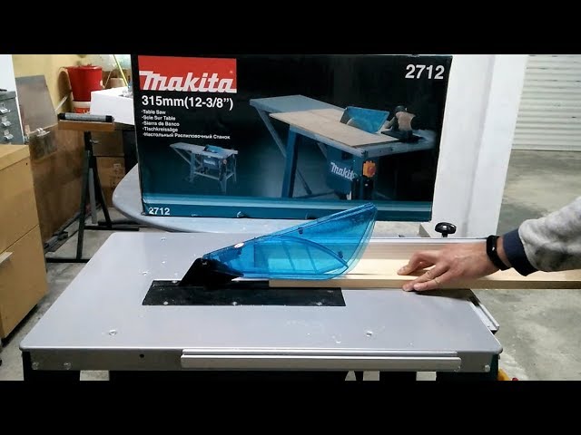Makita 2712 Unboxing and Setup! - YouTube