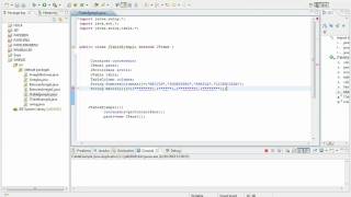 Java Swing JTable by mel.avi