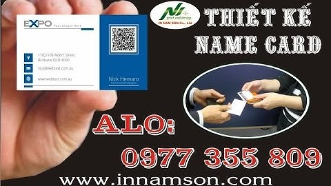 Công ty in offset name card giá rẻ nhanh nhất tại lái thiêu thuận an bình dương - 0977 355 809
