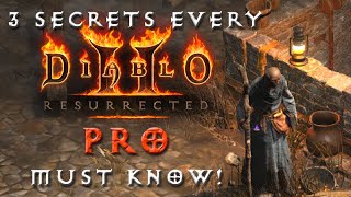 3 Secrets about Cubing, Crafting & Farming Every Pro Player knows! [Diablo 2 Resurrected Guide]