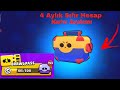 4 Aylık Brawl Stars Kutu Açılımı - Çok Karakter Çıktı - Tahsinson TV -