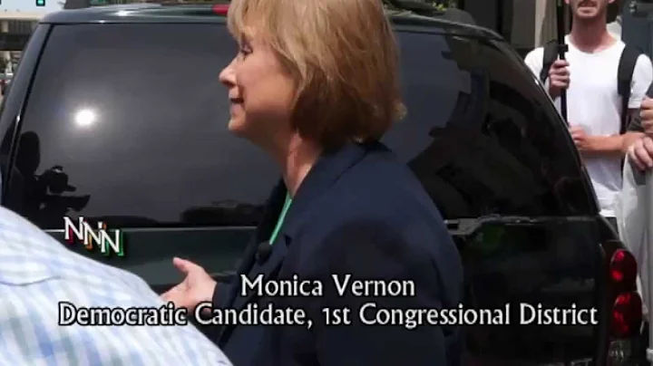 Monica Vernon Protests The 1st Amendment Defense Bill