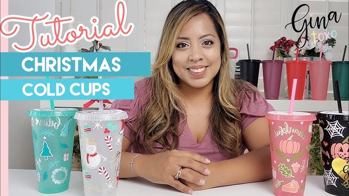 How to make a Custom Starbucks Cup Wrap with Free Template - Gina