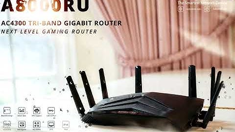 TOTOLINK AC4300 A8000RU Tri-band Full Gigabit