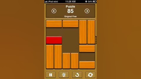 Unblock me solutions Original free level 85