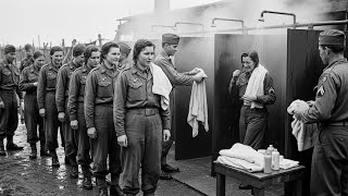 German Women Went Six Months Without Bathing  Until Americans Provided Fresh Uniforms and Hot Shower