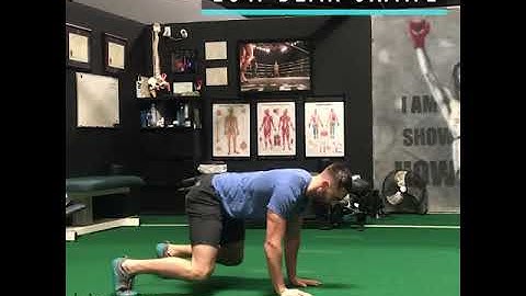 Low Bear Crawl - Forward Backward