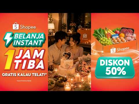 Lagi buat kue tapi telur habis? Solusinya Shopee Belanja Instant 1 Jam Tiba!