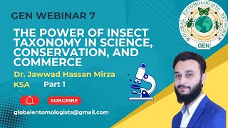 The Power of Insect Taxonomy in Science, Conservation &amp; Commerce | GEN Webinar 7
