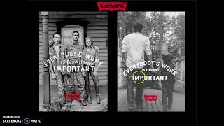 Levi's go Forth ad presentation