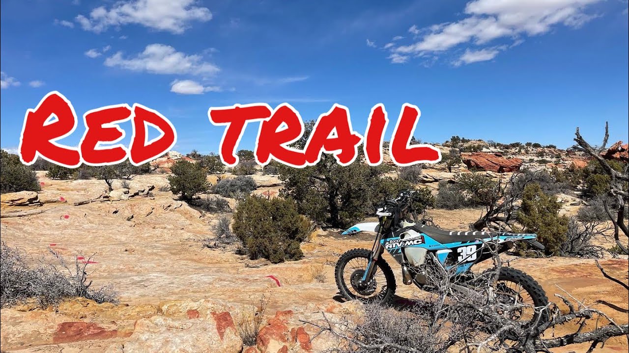 Green River, UT dirt bike trail red trail YouTube