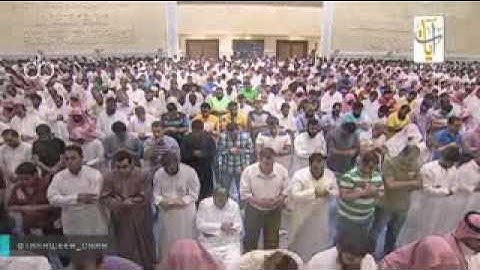 ترتيل رائع من الشيخ ناصر القطامي في بداية سورة الأنفال من رمضان 1437