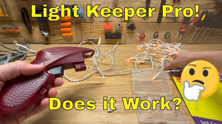 How to Fix a String of Christmas Lights with the Light Keeper Pro! Does the Light Keeper Pro Work?