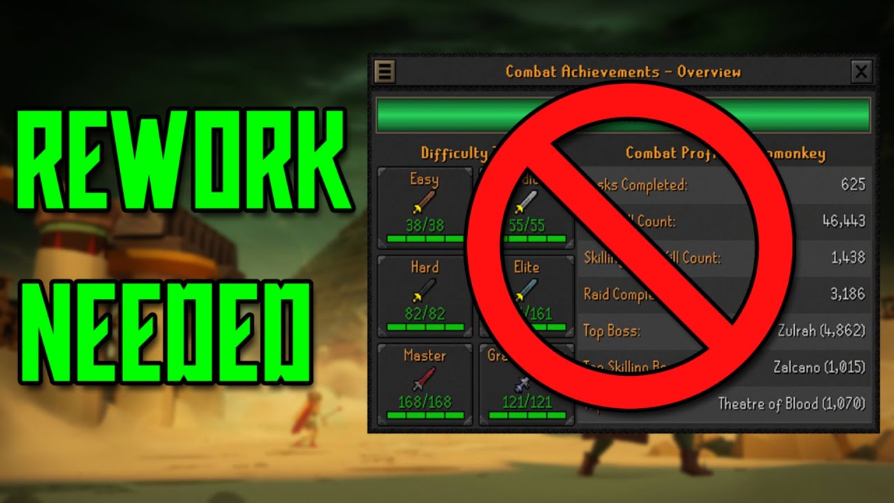 Как улучшить боевые достижения в OSRS