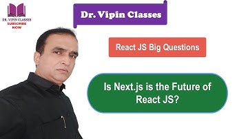 Is Next JS is the future of React JS | React vs Next JS | Is React Dead | CSR vs SSR