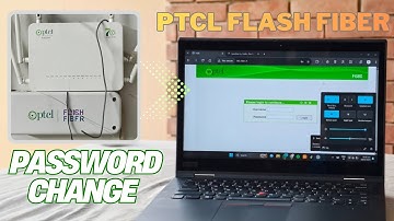 Change password Ptcl Flash Fiber router