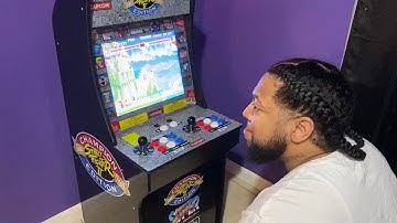 I Bought A Street Fighter 2 Arcade1UP Machine And It Has Me...