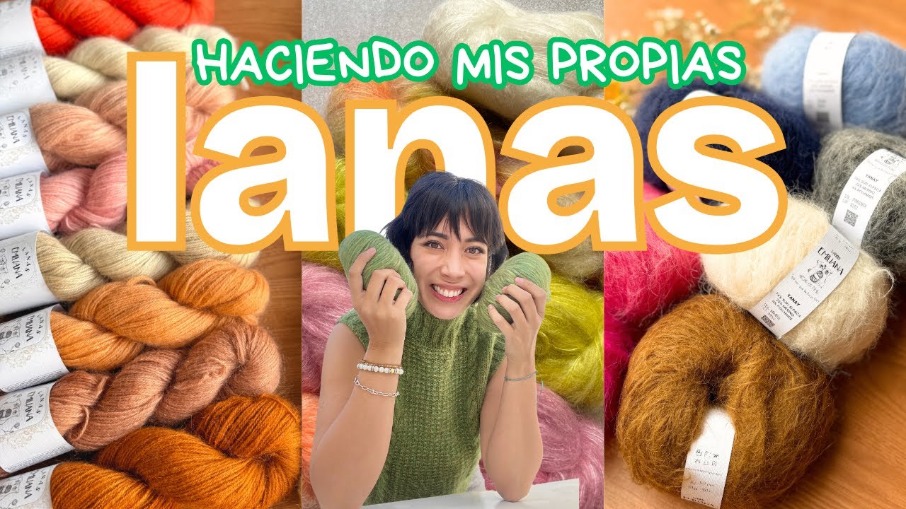 Teñir lanitas+Outlet de Malabrigo+Vlog de tejido / Compartiendo mi nueva calidad de Mohair y merino