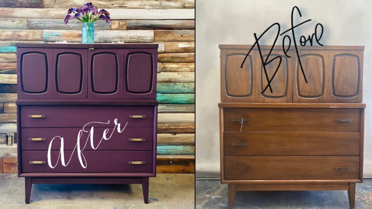 Wise Owl Black Cherry / Chalk Paint YouTube