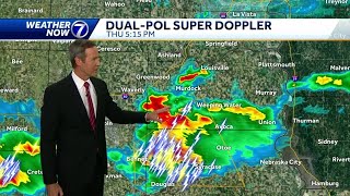 Storm just south of Omaha