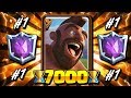 #1 BEST HOG CYCLE DECK IN CLASH ROYALE!! NEW TROPHY RECORD!! RTUC#4
