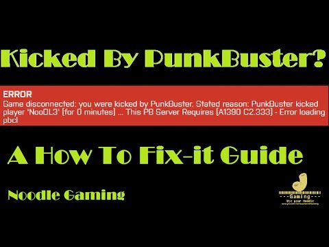 Got Banned by PunkBuster - Global Conflict