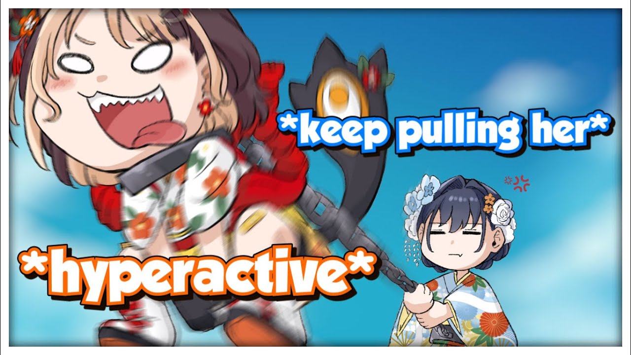 Kronii Just Couldn't Handle Gigi's Hyperactive Energy and Keeps Telling Her to Calm Down