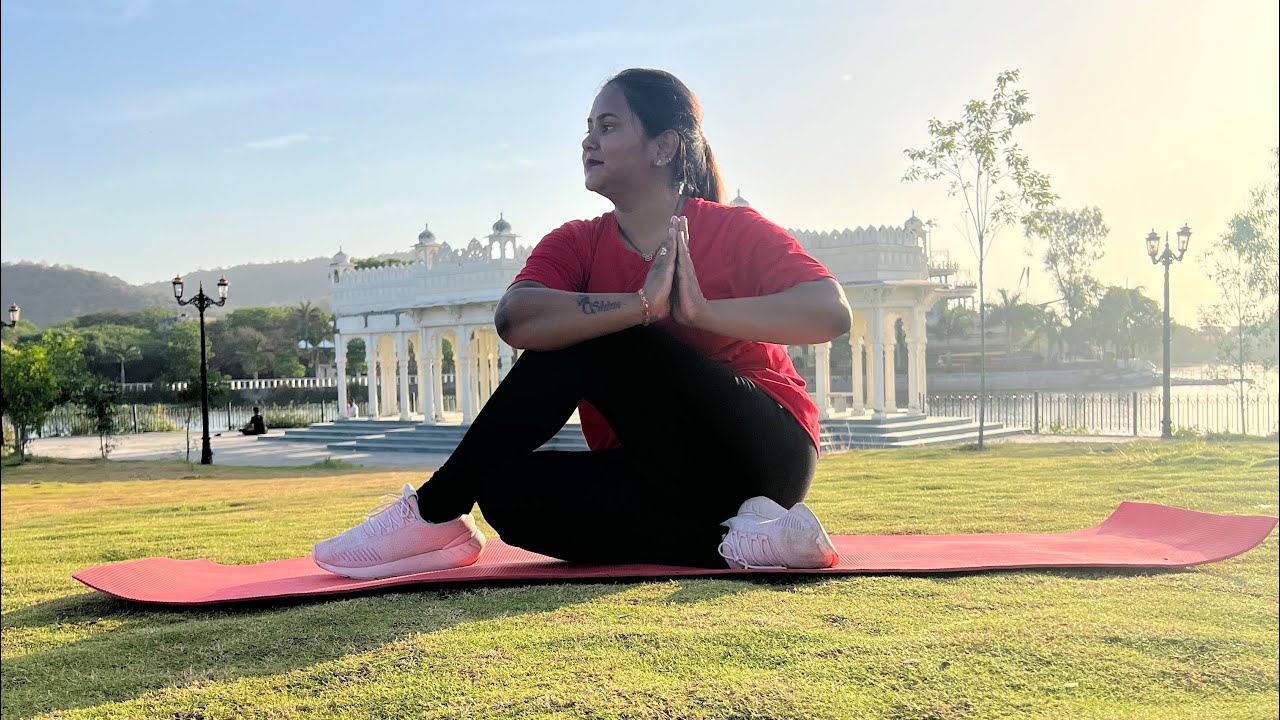 Surya namaskar 🙏weight loss ke liye yoga kiya start😀 YouTube