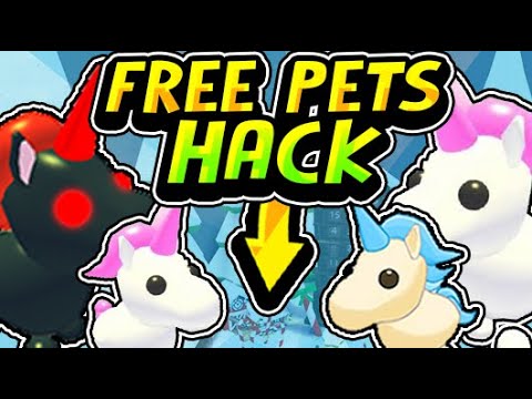 HOW TO GET FREE PETS IN ADOPT ME HACK! Free Unlimited Legendary