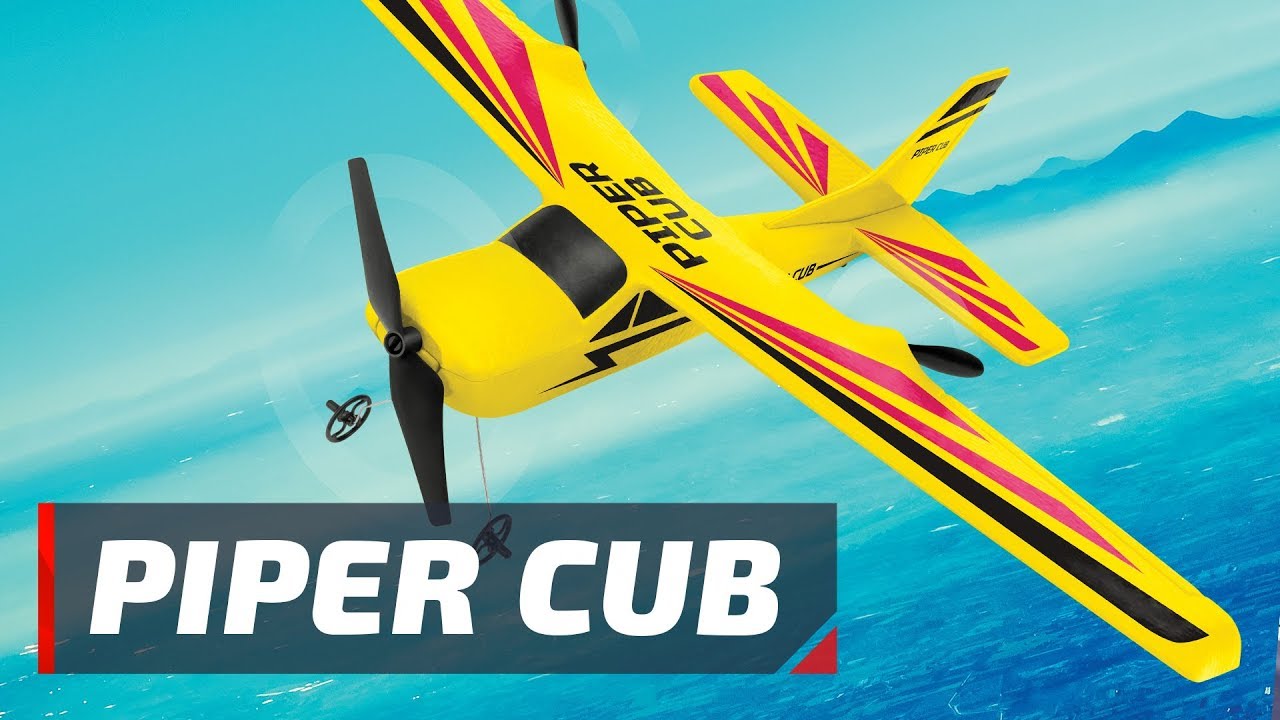Радиоуправляемый квадрокоптер Pilotage Piper Cub (RC62029) видео