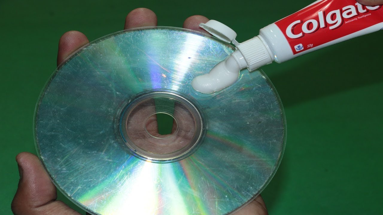 Quickly Remove Scratches From CDs and DVDs