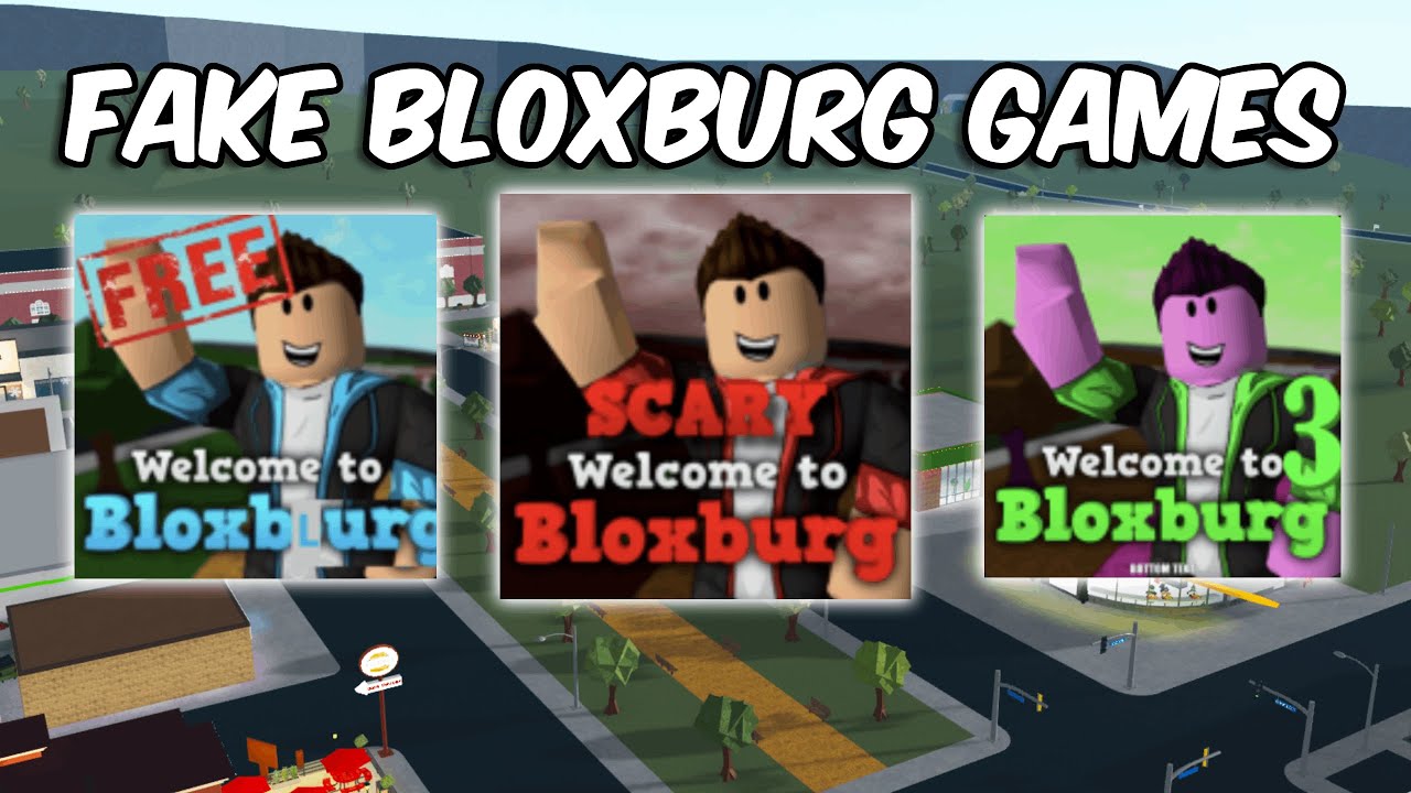 🧐 Playing FAKE BLOXBURG Games! (Best FREE Option?) 🔎