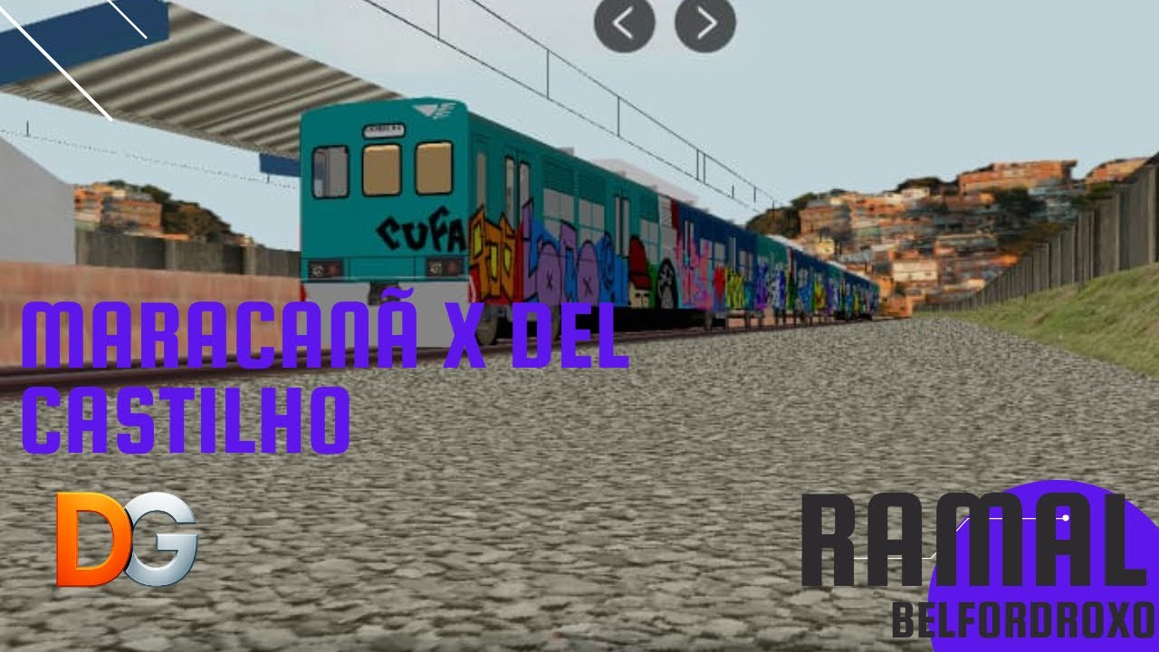 HMMSIM2 • Ramal Belford Roxo - Maracanã x Del Castilho (com tiroteio no Jacarezinho)