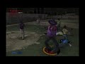 The warriors ps4  grove street families vs ballas special fight