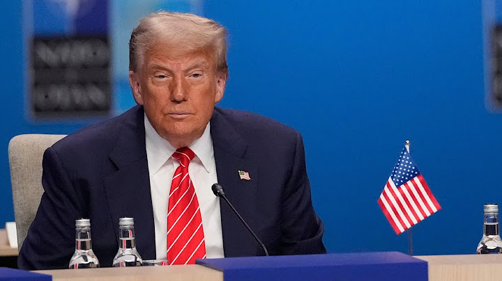Happening Now: Trump Gives Remarks From NATO Summit