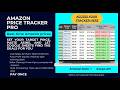 Track Amazon Prices Every 15 Minutes! (Automated Google Sheet) Quick guide!🛑 #AmazonFBA #Shorts"