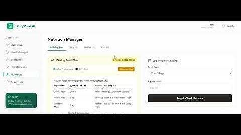 DairyMind AI: Real-Time Cattle Diagnosis & Feed Optimization with Gemini 3 Pro (Official Demo)