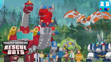 Transformers Rescue Bots: Dino Island (By PlayDate Digital) - Best Storybook for Kids