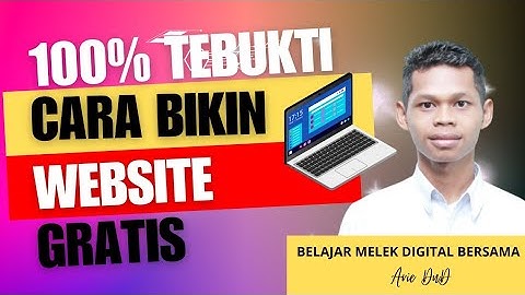 Cara Membuat Website Sendiri Pakai Hosting dan Domain Gratis untuk Pemula