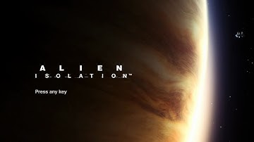 Alien Isolation: Game Menu & Settings
