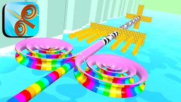 Spiral Rider ​- All Levels Gameplay Android,ios (Levels 121-122)