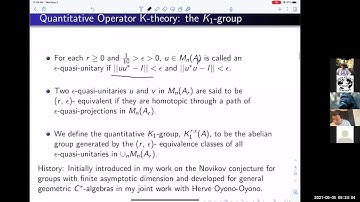QUANTITATIVE K-THEORY, K-HOMOLOGY AND THEIR APPLICATIONS