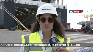 PIATTAFORMA LOGISTICA HHLA: CARICO E SCARICO IN BANCHINA DAI TRAGHETTI RO-RO | 23/04/2026