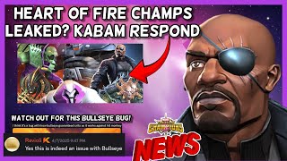 This Bullseye Bug Purgatory Issue and Role Boost Issue in RAIDS Heart of Fire Leak More MCN