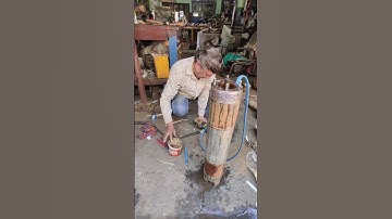 V 6 Submersible motor #Testing  Texmo 7.5 hp #Shorts #youtubeshorts