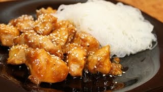 Orange chicken & Russian Version Китайское блюдо из КУРИЦЫ Orange chicken & Russian Version Китайское блюдо из КУРИЦЫ